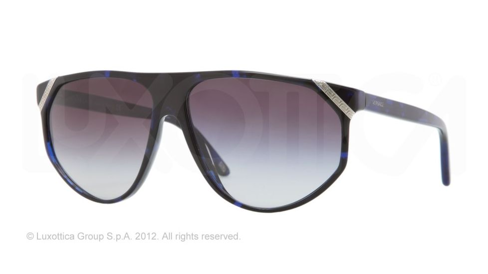 Versace VE4240 Bifocal Prescription Sunglasses VE4240-980-8G-61 - Lens Diameter 61 mm, Frame Color Blue Havana