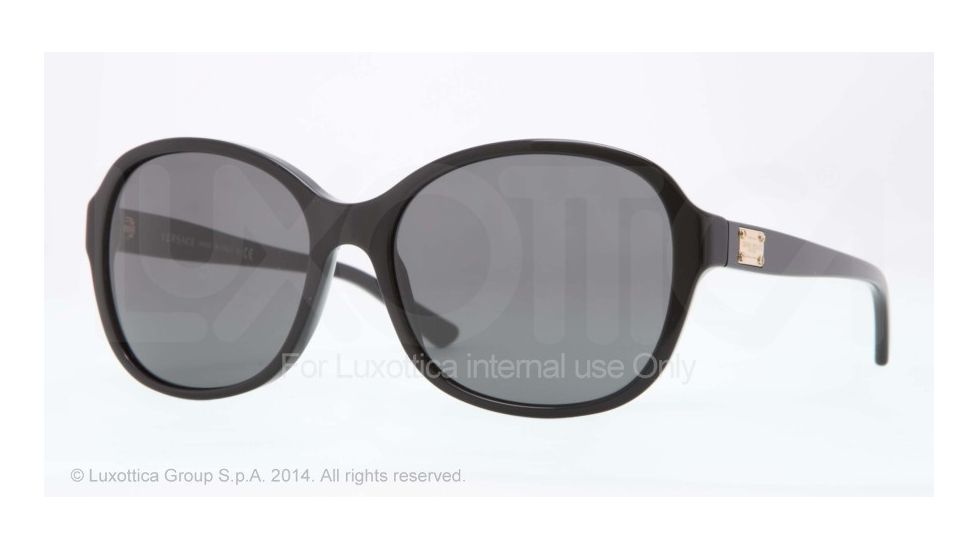 Versace VE4258 Bifocal Prescription Sunglasses VE4258-GB1-87-58 - Lens Diameter 58 mm, Frame Color Black