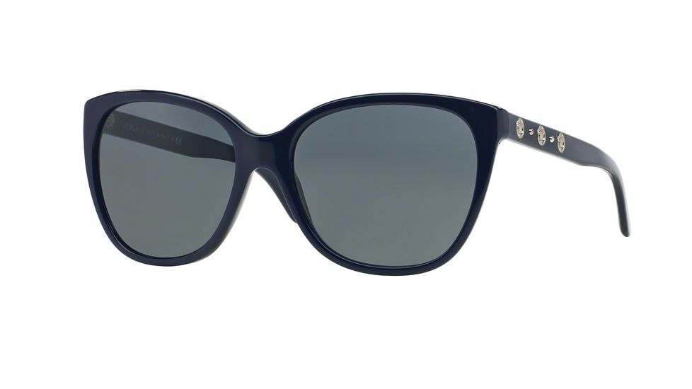 Versace VE4281 Single Vision Prescription Sunglasses VE4281-510787-57 - Lens Diameter 57 mm, Frame Color Blue