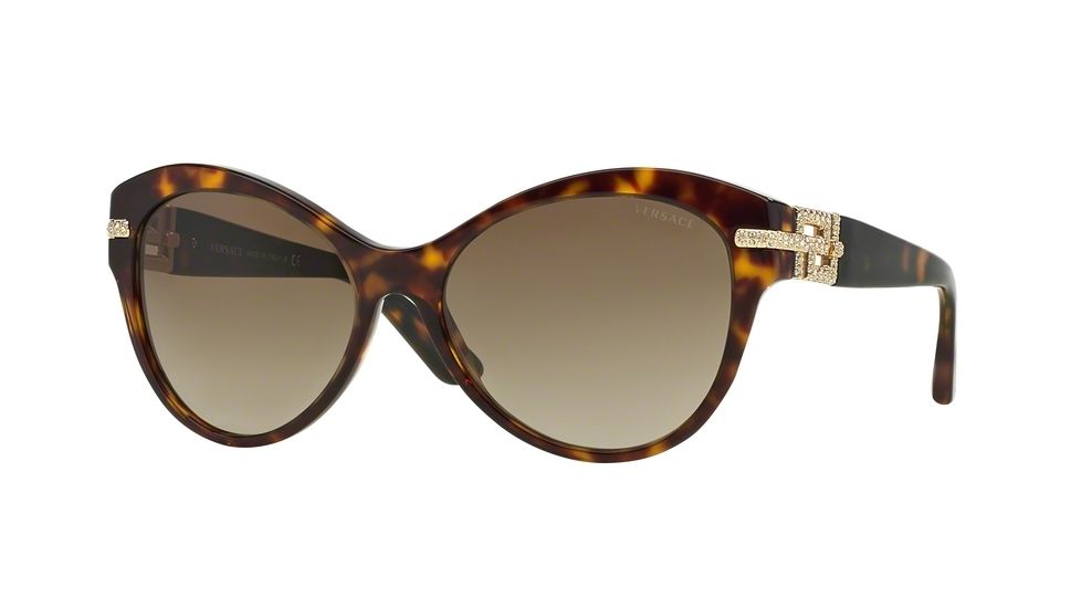 Versace VE4283B Bifocal Prescription Sunglasses VE4283B-108-13-57 - Lens Diameter 57 mm, Frame Color Havana