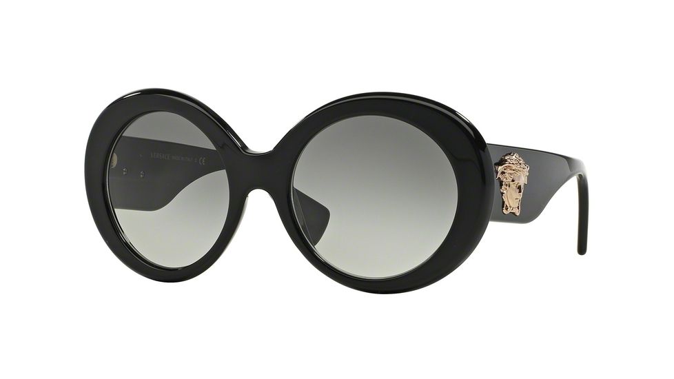 Versace VE4298A Bifocal Prescription Sunglasses VE4298A-GB1-11-55 - Lens Diameter 55 mm, Frame Color Black