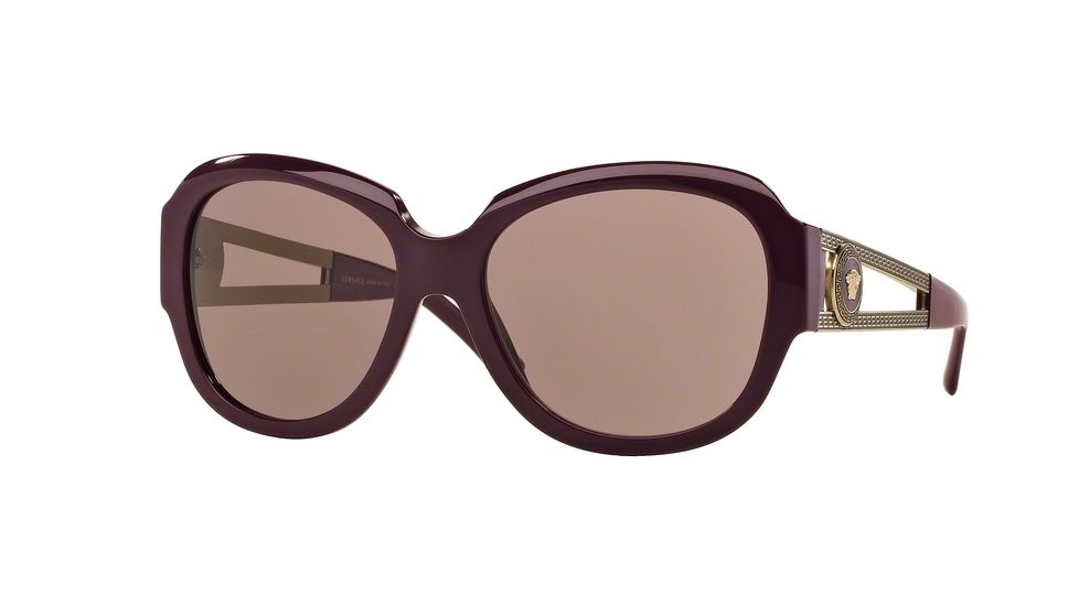 Versace VE4304 Bifocal Prescription Sunglasses VE4304-50667N-57 - Lens Diameter 57 mm, Frame Color Eggplant
