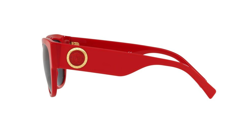 Versace VE4359 Bifocal Prescription Sunglasses, 55mm, Red, VE4359-506587-55-BI