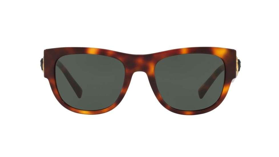 Versace VE4359 Bifocal Prescription Sunglasses, 55mm, Havana, VE4359-521771-55-BI