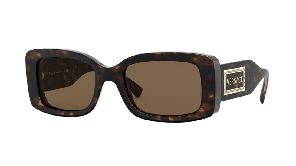 Versace VE4377 Sunglasses 108/73-52 - , Brown Lenses