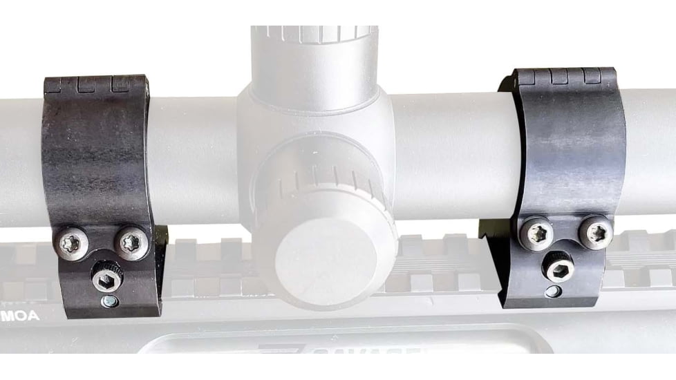 Versaring 30mm Hinge Rifle Scope Ring, Black Matte, S30