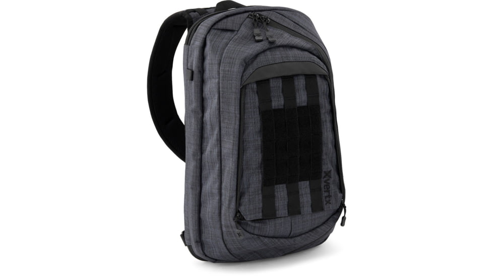 Vertx Commuter Sling 2.0 17L Backpack, Heather Black/ It'S Black, F1 VTX5011 HBK/IBK NA