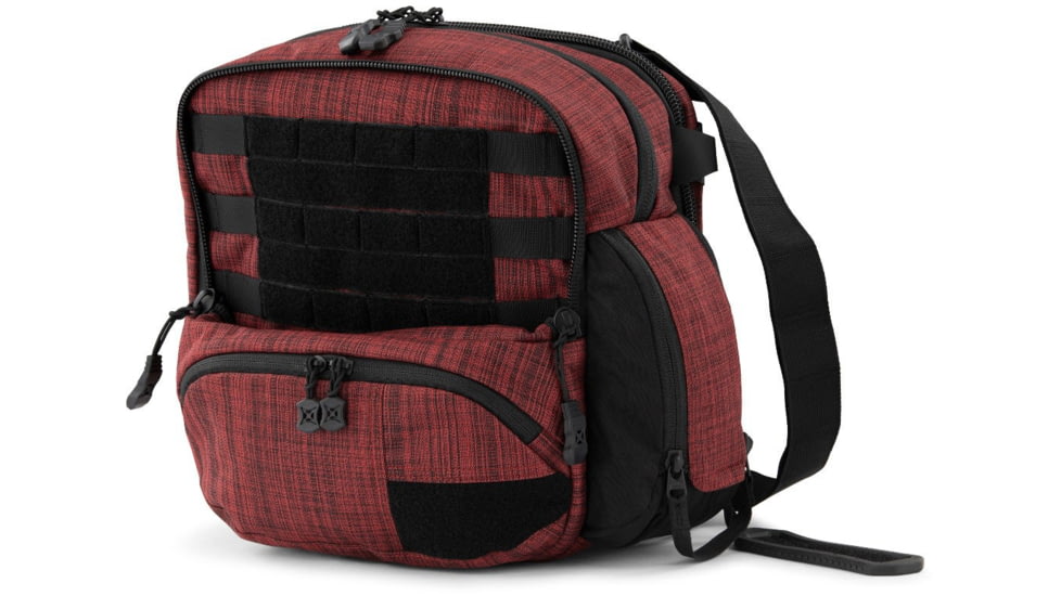 Vertx Essential Bag 2.0 10L Backpack, Heather Red/It'S Black, F1 VTX5031 HRD/IBK NA