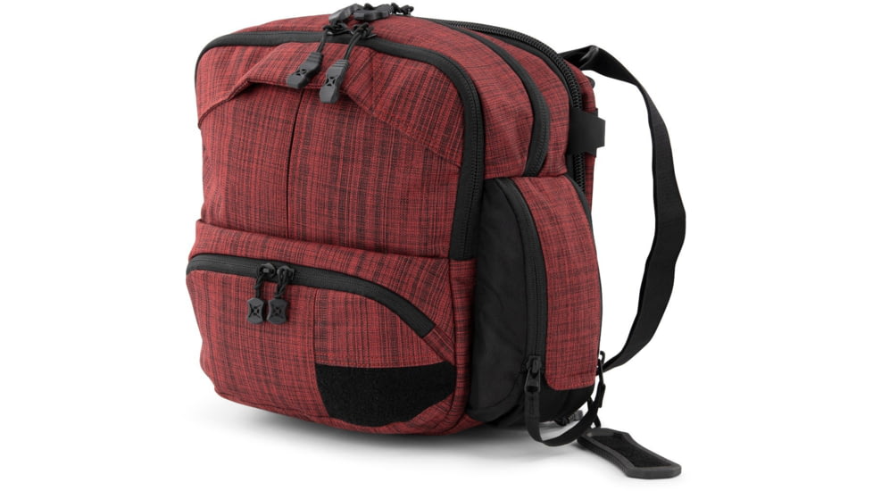 Vertx Essential Bag 2.0 10L Backpack, Heather Red/It'S Black, F1 VTX5031 HRD/IBK NA