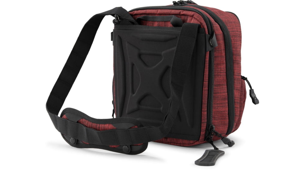 Vertx Essential Bag 2.0 10L Backpack, Heather Red/It'S Black, F1 VTX5031 HRD/IBK NA