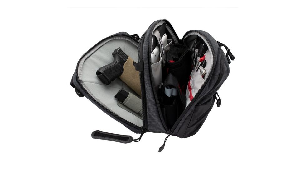 Vertx Essential Bag 2.0 10L Backpack, Heather Black/Galaxy Black, F1 VTX5031 HBK/GBK NA