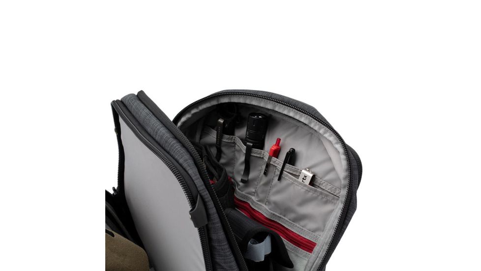 Vertx Essential Bag 2.0 10L Backpack, Heather Black/Galaxy Black, F1 VTX5031 HBK/GBK NA