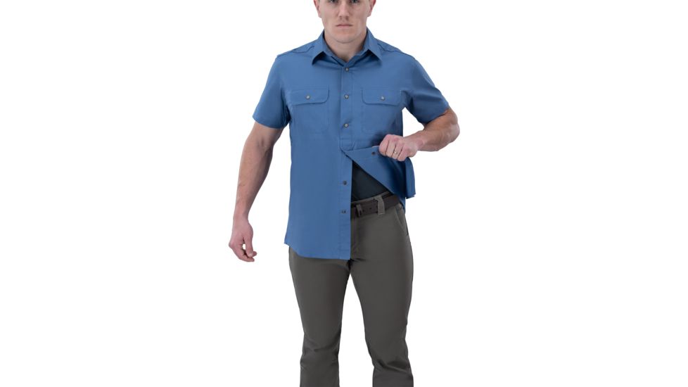 Vertx Guardian 2.0 Short Sleeve Shirt - Men's, Small, Blue Chill, F1 VTX1431 BLCH SMALL