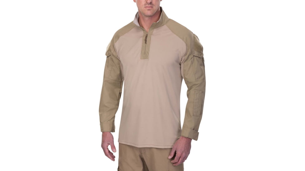 Vertx RECON Combat Shirt - Mens, Desert Tan, Large/Long Sleeve, F1 VTX8525L DT LARGE LONG