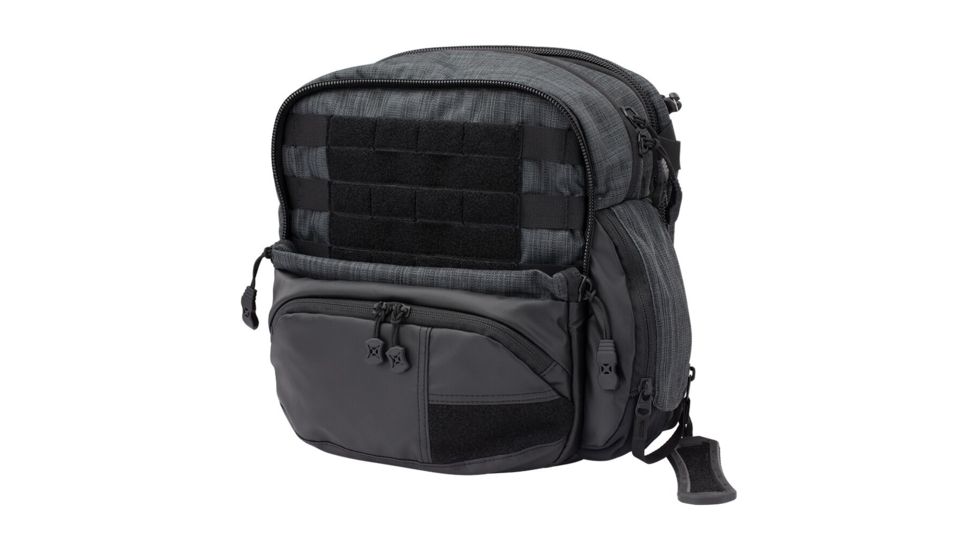 Vertx Essential Bag 2.0 10L Backpack, Heather Black/Galaxy Black, F1 VTX5031 HBK/GBK NA
