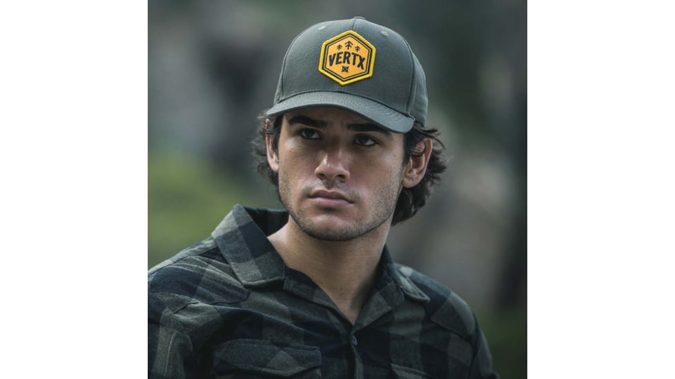 Vertx VTX Hexagon Logo Chino Hat - Mens, Tan, One Size, VTX9912