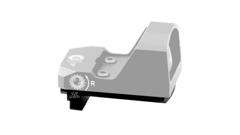 VeWar Glock Pistol Red Dot Sight Mount, Black, VWPM-01