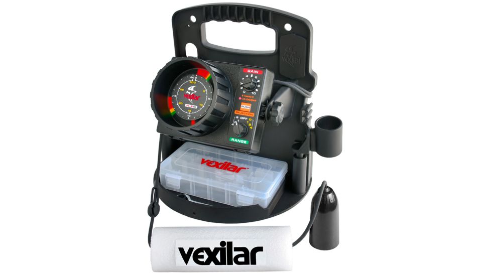 Vexilar FL-8SE Ice Pro Fish Finder, 19-degree Ice-Ducer 183659