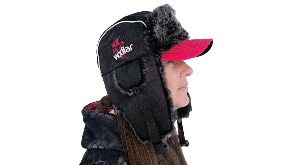 Vexilar Fur Trapper Hat, Black, Extra Large, CAP031XL