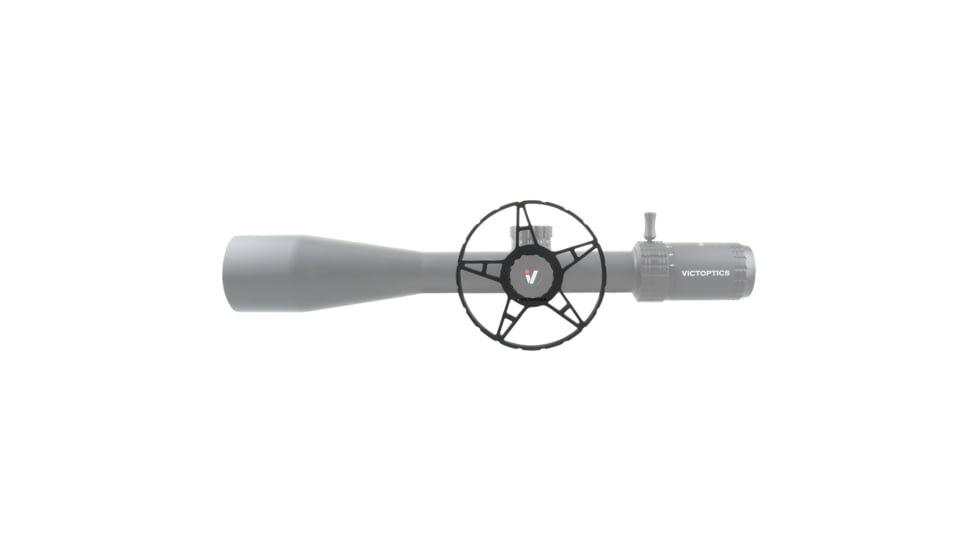 VictOptics S4 6-24x50 Riflescope, 30mm Tube, First Focal Plane, Black, OPFF-02