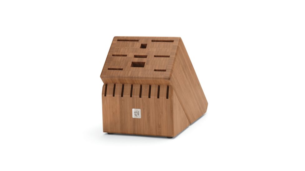 Victorinox 17 Slot Bamboo Empty Knife Block 41501G