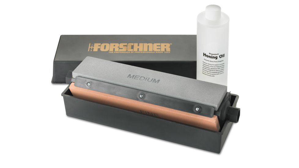Victorinox 3-Way Sharpening System 11.5in. includes 1 pint of honing oil 41010