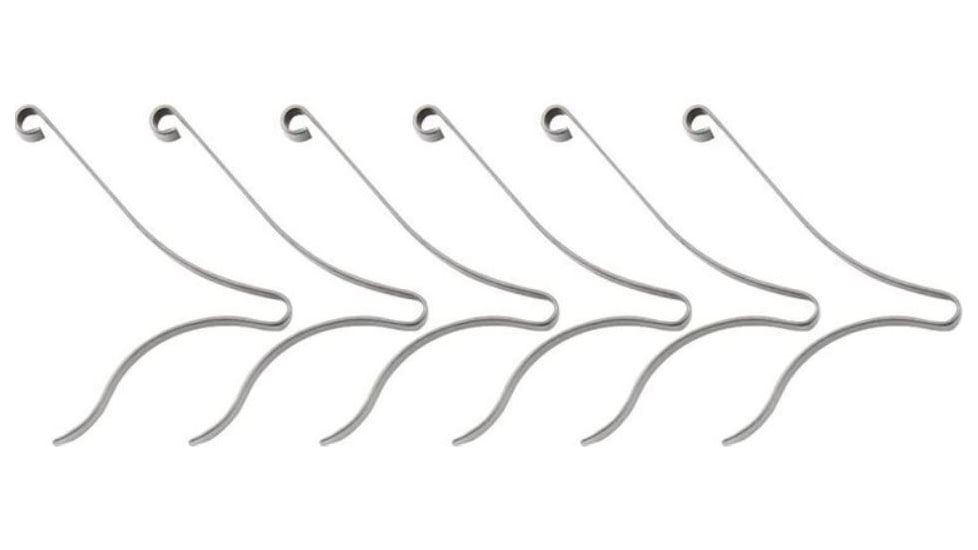 Victorinox Scissor Swiss Army Knife Accessories, 6 Small Springs, Silver, A.6257-X1