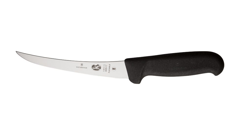 Victorinox Flexible Boning, 6in. curved blade, Fibrox handle VN40517