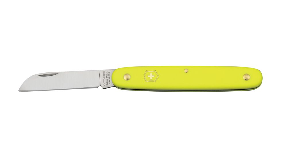 Victorinox Floral Knife Yellow Fold Knife VN3905070