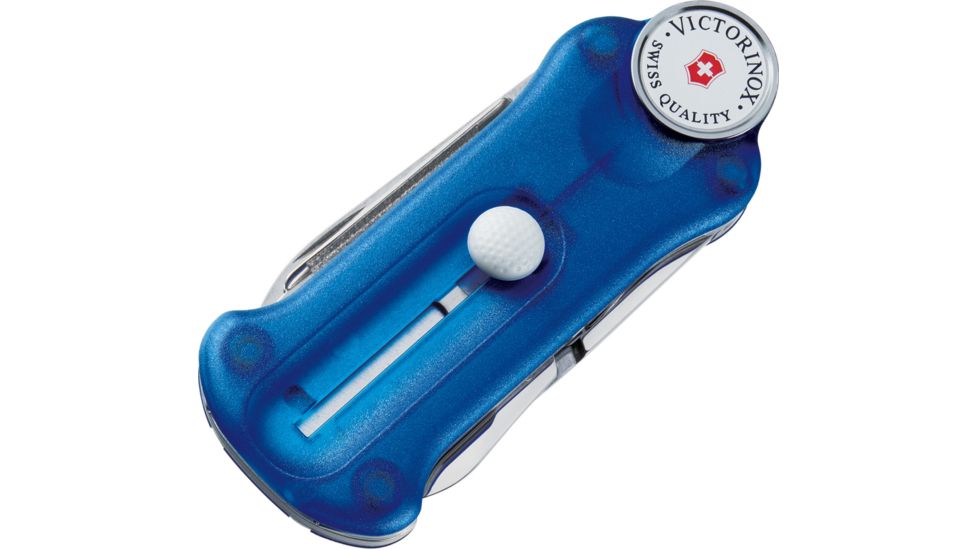 Victorinox GolfTool Translucent Swiss Army Pocket Tools Sapphire 53963