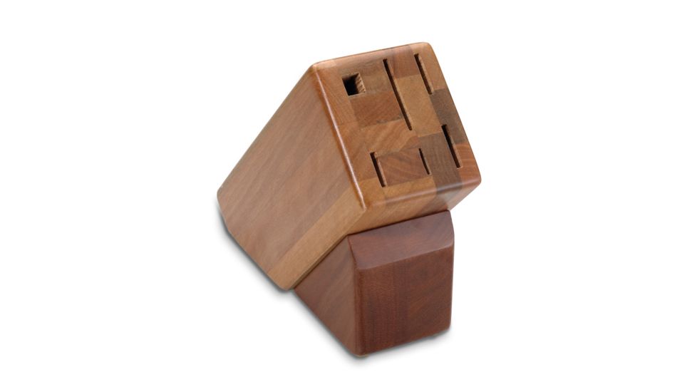 Victorinox Hardwood Block 6-slot holds 5 knives and steel 40494