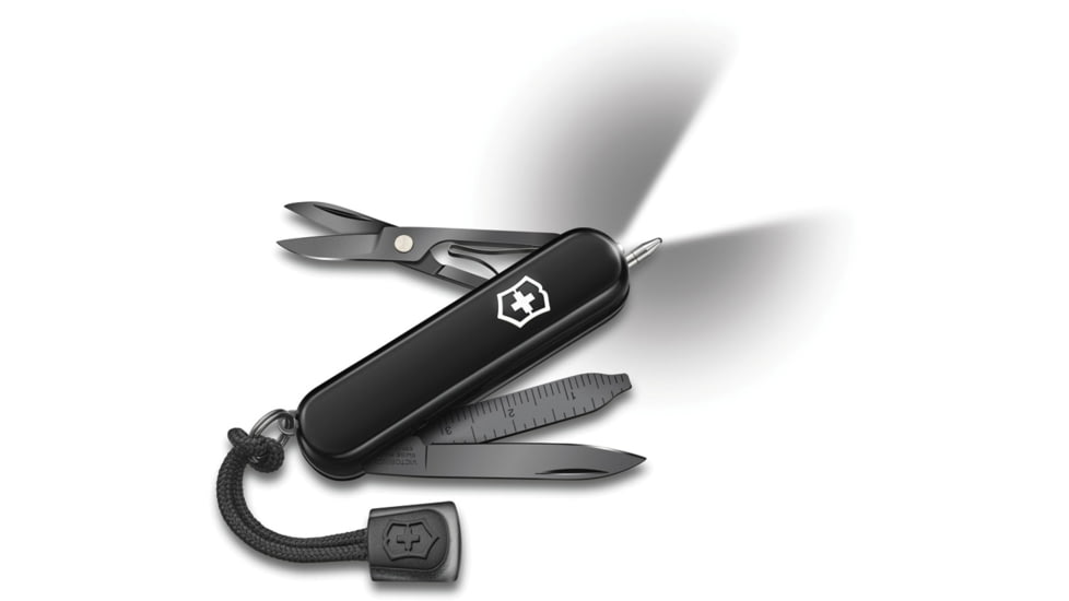 Victorinox Signature Lite Onyx Black Folding Knife, Black ABS handle, 0.6226.31P
