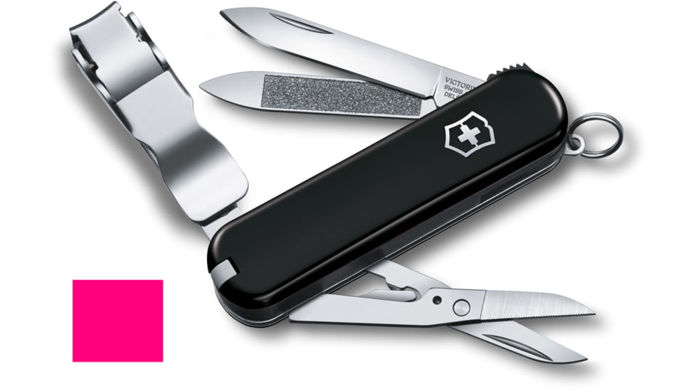 Victorinox Swiss Clipper Swiss Army knife, Pink, 2.5in. 0.6463.TSUS2