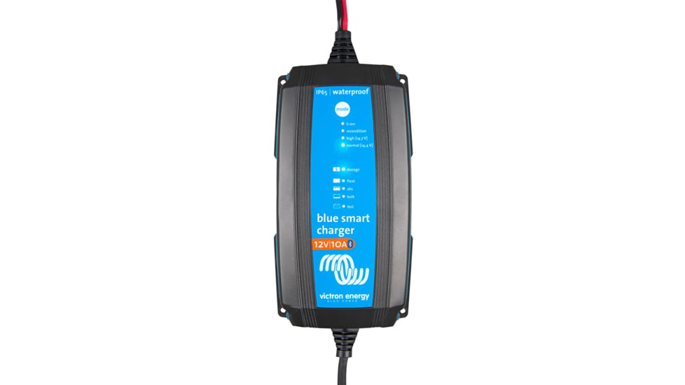 Victron Energy BlueSmart IP65 Charger, 12 volts, 10 amps, Black, BPC121031104R