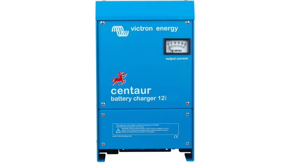 Victron Energy Centaur Charger, 12 volts, 100 amps, 3-Bank, 120-240 VAC, Blue, CCH012100000