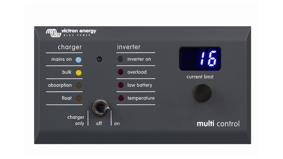 Victron Energy Digital Multi Control 200 GX, 200A, Black, DMC000200010R