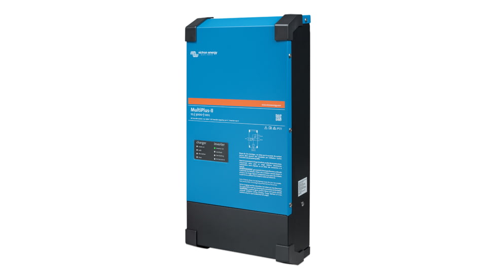 Victron Energy MultiPlus-II Inverter/Charger 12VDC - 3000VA - 120VAC 2x120 or 120/240 Split - 50A Charge &amp; Switch UL Approved