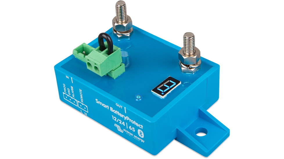 Victron Energy Smart BatteryProtect, 65 amps, 6-35 volts, Bluetooth Capable, Blue, BPR065022000