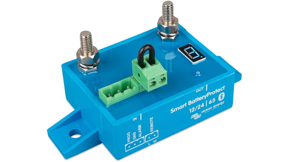 Victron Energy Smart BatteryProtect, 65 amps, 6-35 volts, Bluetooth Capable, Blue, BPR065022000