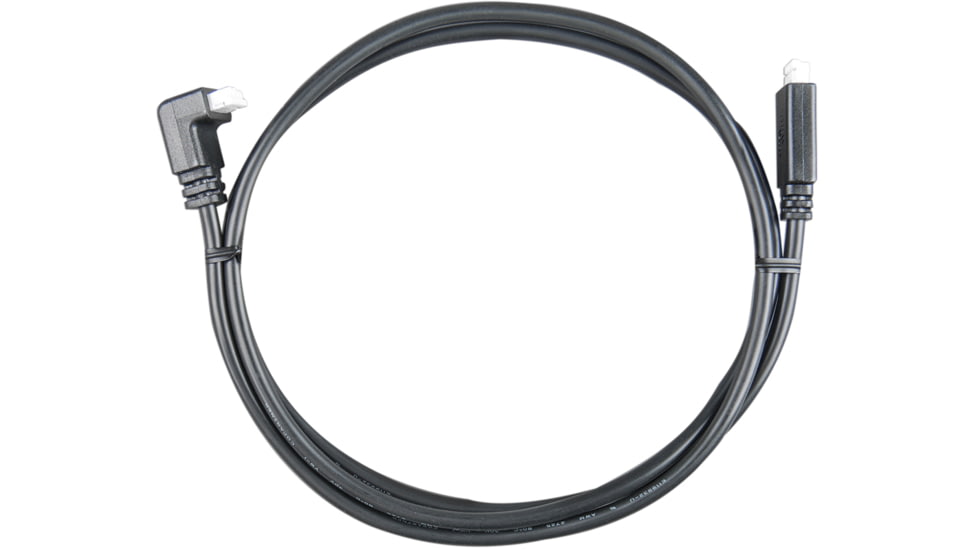 Victron Energy VE. Direct Cable, w/ 1 Side Right Angle Connector, Black, 0.9m, ASS030531209