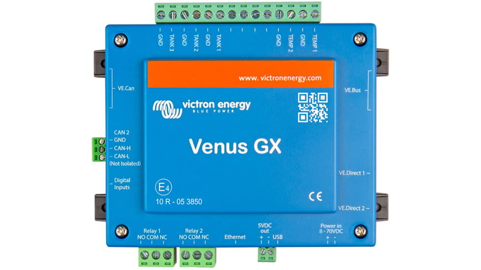 Victron Energy Venus GX Control, No Display, Blue, BPP900400100