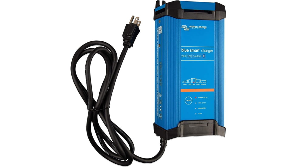 Victron Energy Blue Smart IP22 24VDC 16A 120V Charger - Dry Mount