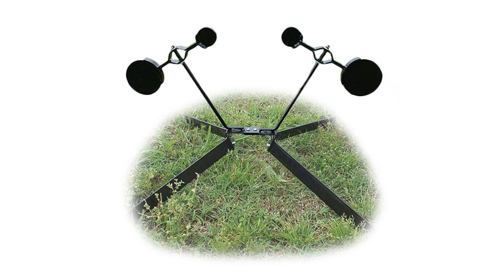 Viking Solutions Dual Spinner Target with 2in and 4in Gong Plates, VKS-VST001