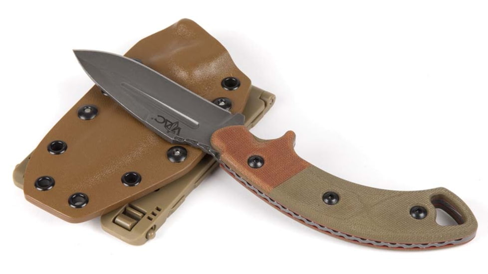 Viking Tactics Crusader Fixed Blade Knife, 9.25in, 1095 Steel, VTAC-K2-C