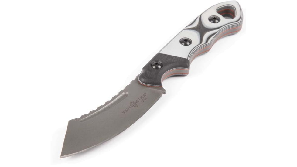 Viking Tactics Patriot Fixed Blade Knife, 3.75in, 1095 Steel, VTAC-K4-PBG