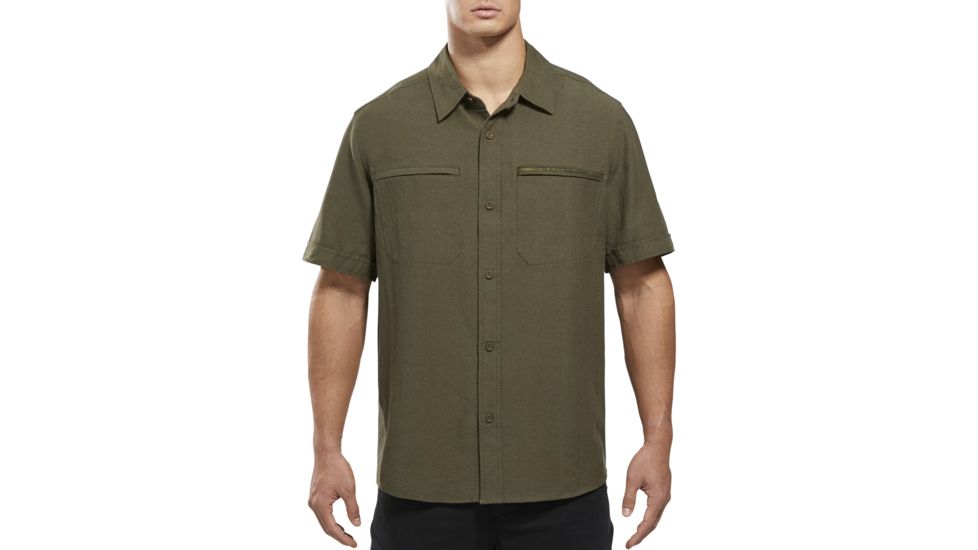 Viktos Shemagh Short Sleeve Button-up Shirt - Mens, Spartan, Small, 1805202