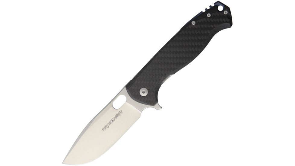 Viper Fortis Satin Blade Folding Knife, Carbon Fiber, V5950FC