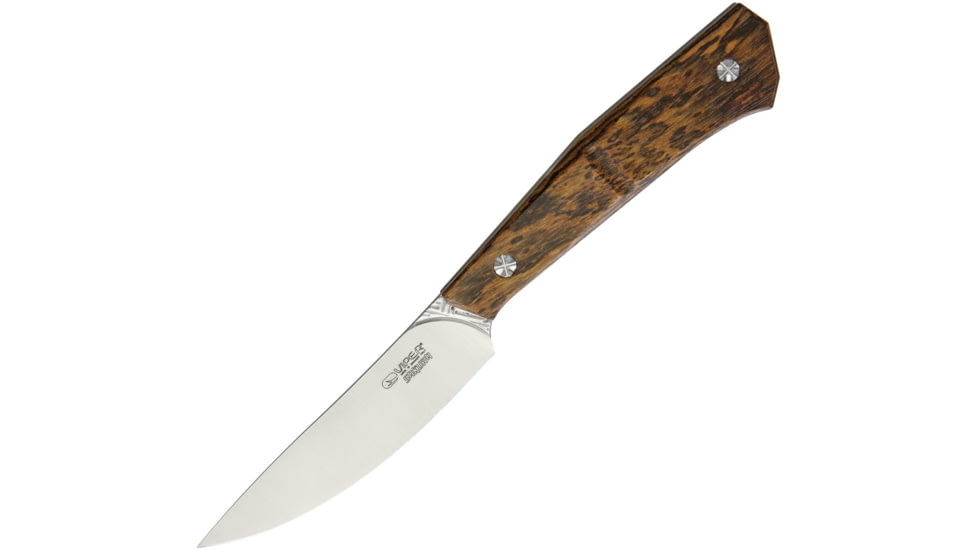Viper Sakura Paring Knife Bokote, 198 mm, Kitchen Knives, 7.75in Overall, 3.75in Satin SS Blade, Bocote Wood Handle, Hand Washing Recommended, Design By Jens Anso And Jesper Voxnaes, VT7508BC
