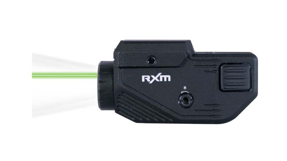 Viridian Weapon Technologies C5L Custom 580 Lumen LED Green Laser Tactical Light w/ INSTANT-ON &amp; SafeCharge Power Bank, Lithium Ion, Black, 930-0058