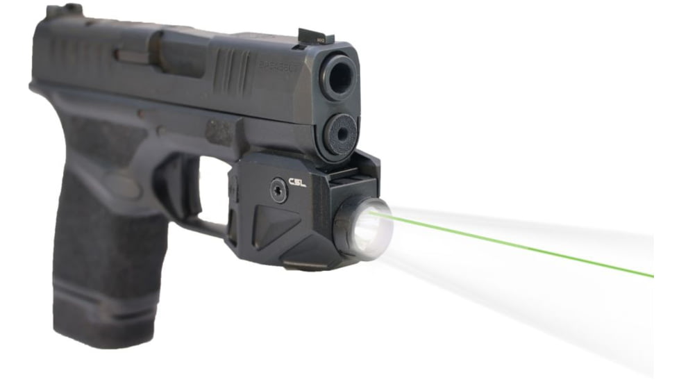Viridian Weapon Technologies C5L for Springfield Hellcat,Hellcat PRO w/ SafeCharge Power Bank Green Laser